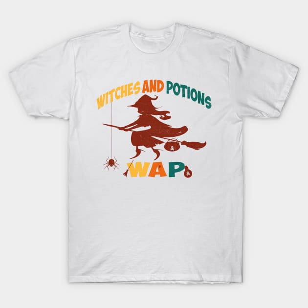 Witches and Potions T-Shirt by MZeeDesigns